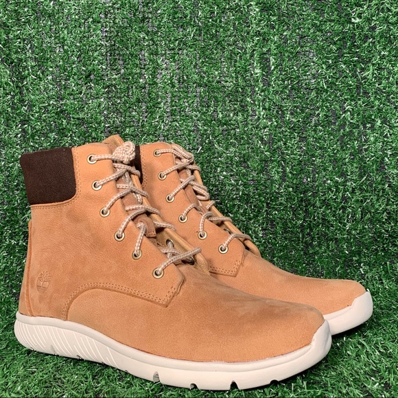 New Timberland Boltero Wheat Nubuck Women Boots - Picture 4 of 5